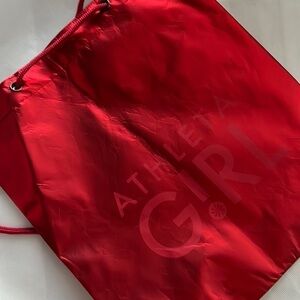 NEW!!! Athleta Girl RED Reusable shopping Tote Never Used